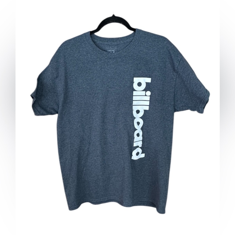 Men’s Billboard T-Shirt, Gray size XL
